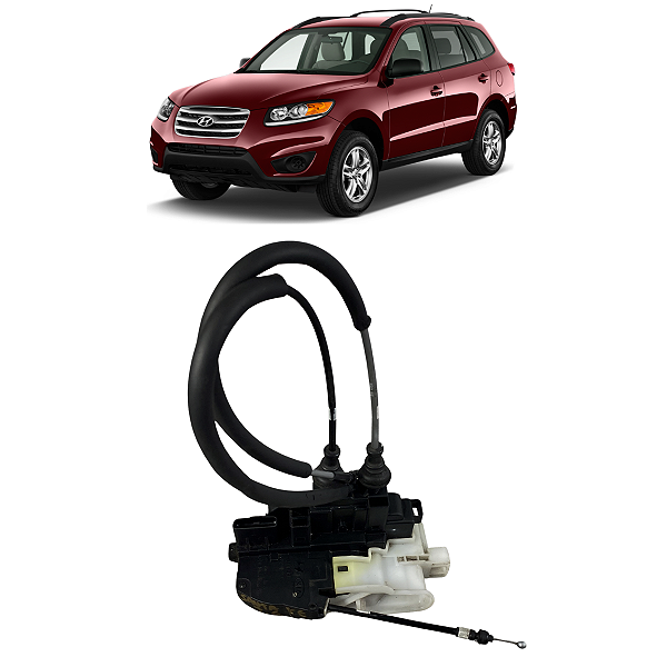 Fechadura Elétrica Traseira Esquerda Hyundai Santa Fe 2012