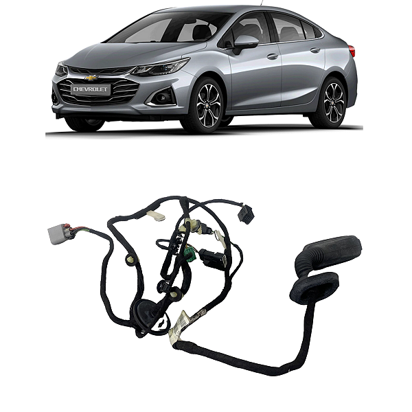 Chicote Porta Traseira Esquerda GM Cruze 2017 a 2021