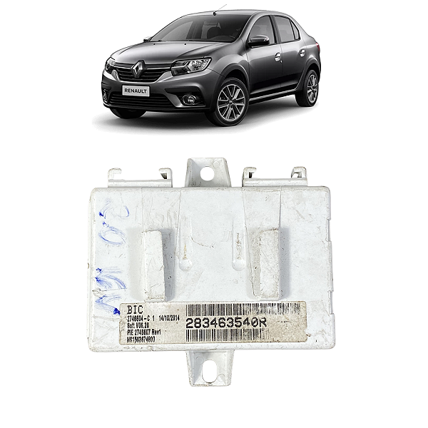 Módulo Comando Som Rádio Renault Logan 2016 2017 2018 a 2020