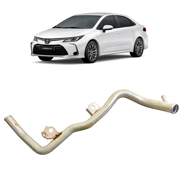 Cano Tubo Agua Motor Toyota Corolla 2.0 2009 2010 a 2014