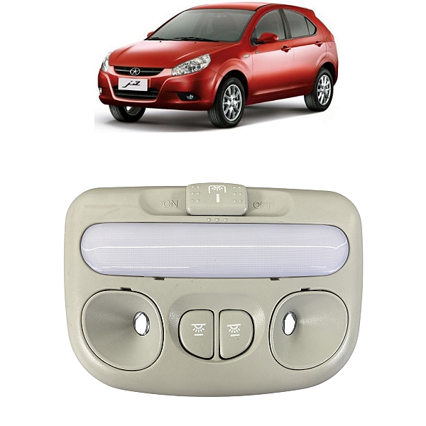 Luz Teto Cortesia Jac J3 1.4 2011 2012 2013 2014