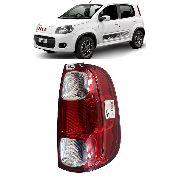 Lanterna Traseira Esquerda Fiat Uno Vivace 2013 2014 a 2016