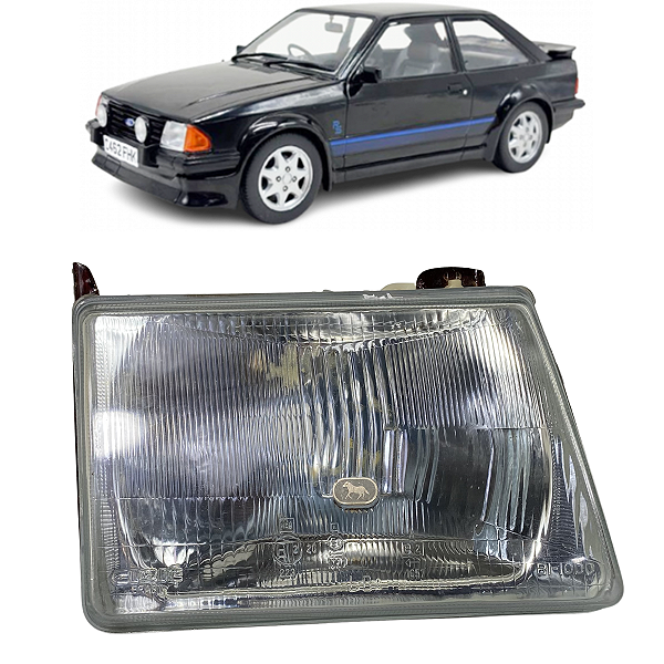 Farol Direito Ford Escort 1983 1984 1985 1986