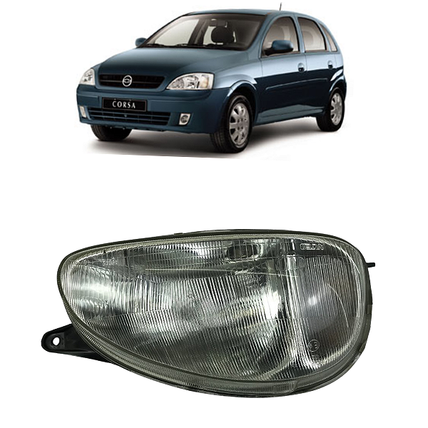 Farol Direito Chevrolet Corsa 1997 1998 1999 2000