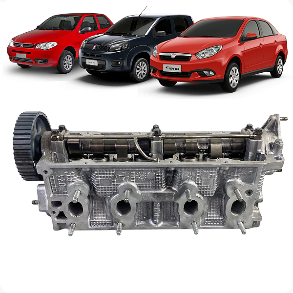 Cabeçote Fiat Uno Palio Siena 1.0 1.3 8V Fire D24