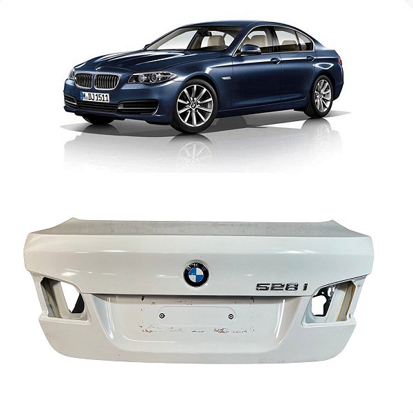 Tampa Traseira BMW Serie 5 528I 2.0 Turbo 2012 2013 a 2017