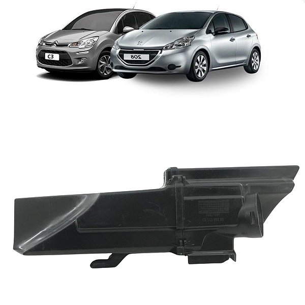 Caixa Ressonadora Citroen C3 Peugeot 208 2014 2015 a 2017