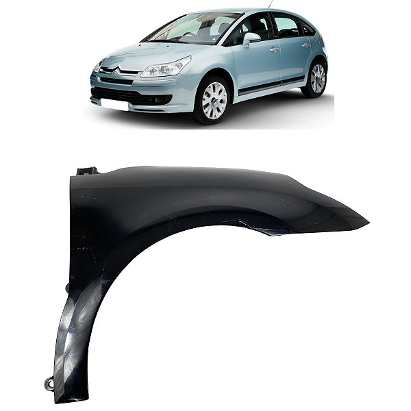 Paralama Direito Citroën C4 Exclusive 2.0 2009 2010 Detalhe