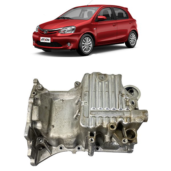 Cárter Óleo Motor Toyota Etios 1.5 16V 2014 2015 2016 2017