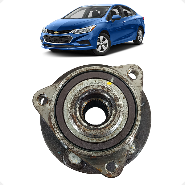 Cubo Roda Dianteira Direita Chevrolet Cruze 2017 2018 2019