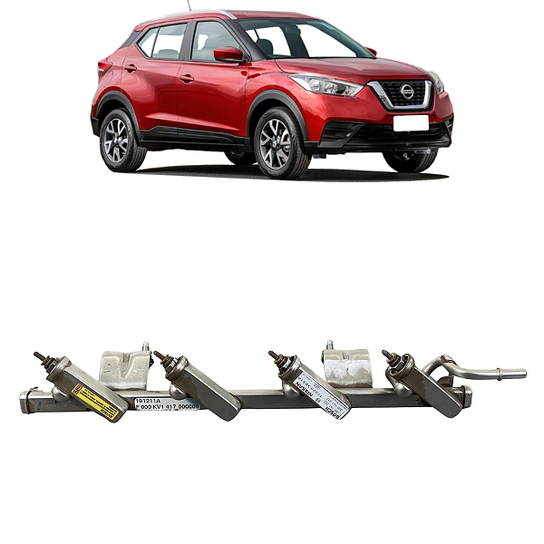 Flauta Bico Injetor Nissan Kicks 1.6 2018 2019 2020 2021