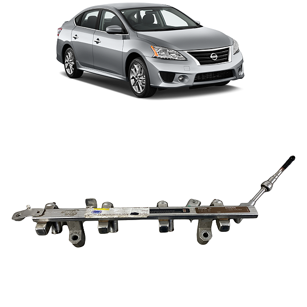 Flauta Bico Injetor Nissan Sentra 2.0 2014 2015 a 2019
