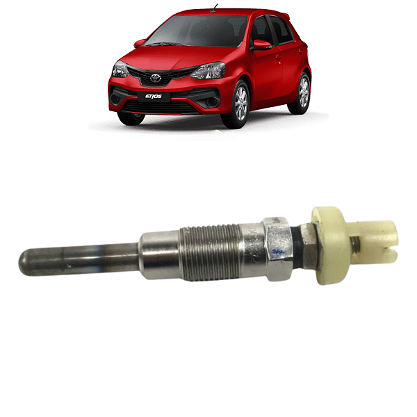 Vela Aquecimento Partida Fria Toyota Etios 1.5 2017 a 2021