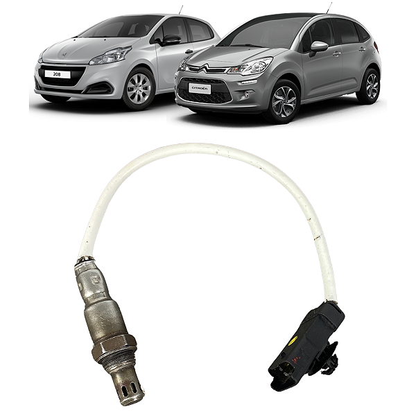 Sonda Lambda Pré Catalisador Peugeot 208 C3 2013 a 2019