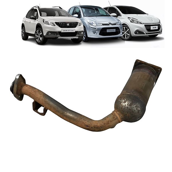 Catalisador 1.6 Peugeot 208 2008 Citroen C3 2017 2018 a 2020