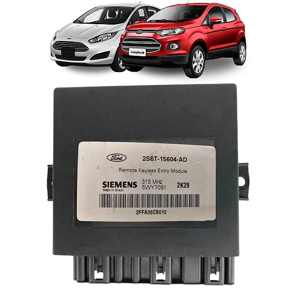 Módulo Conforto Alarme Trava Ford Fiesta Ecosport 2011 2012