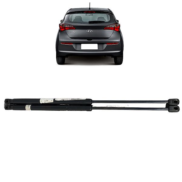 Par Amortecedor Tampa Traseira Hyundai Hb20 2012 2013 a 2022