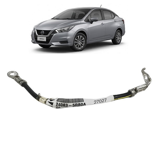 Cabo Polo Negativo Bateria Nissan Versa 2021 2022 a 2025