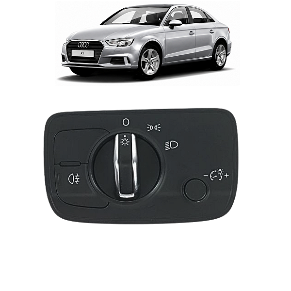 Chave Farol Luz Audi A3 1.4 2015 2016 2017 2018 2019  2020