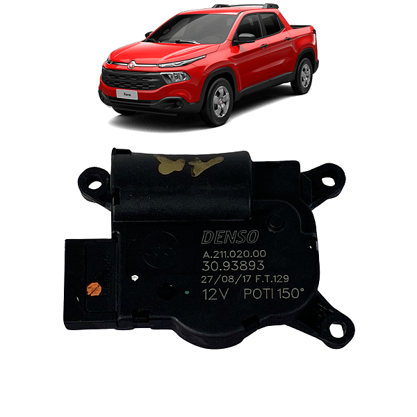 Atuador Comando Ar Condicionado Fiat Toro 2016 2017 a 2023