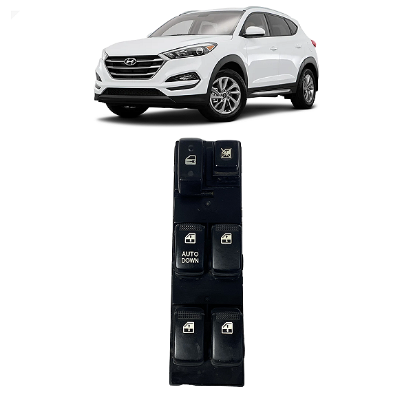 Botão Vidro Elétrico Hyundai Tucson 2008 2009 2010 a 2016