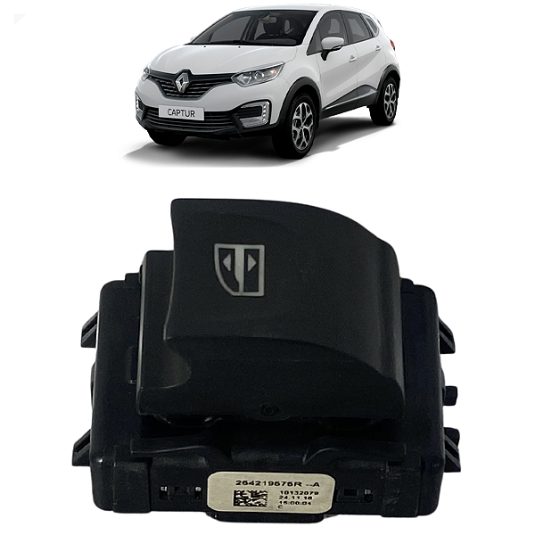 Botão Vidro Elétrico Renault Captur 2017 2018 2019 2020 2021