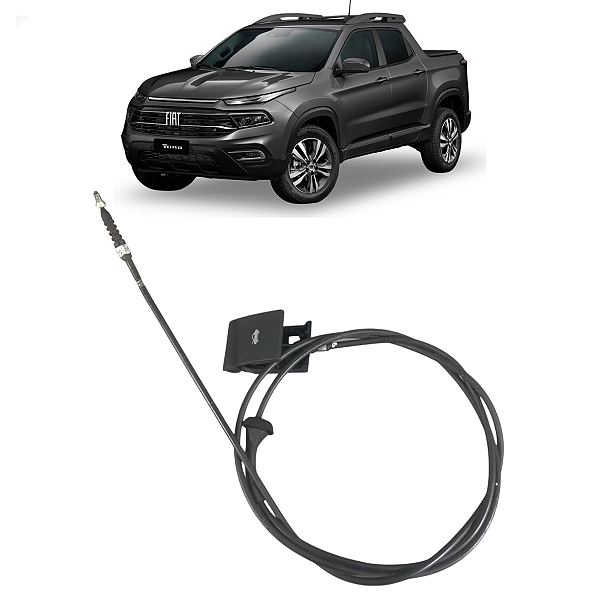 Cabo Abertura Capô Fiat Toro 2019 2020 2021 2022 2023