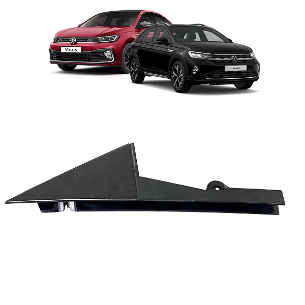Acabamento Porta Traseira Esquerda VW Polo Virtus Nivus 2018