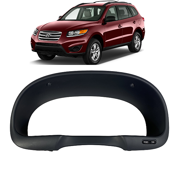 Moldura Painel Instrumentos Hyundai Santa Fe 2010 a 2012