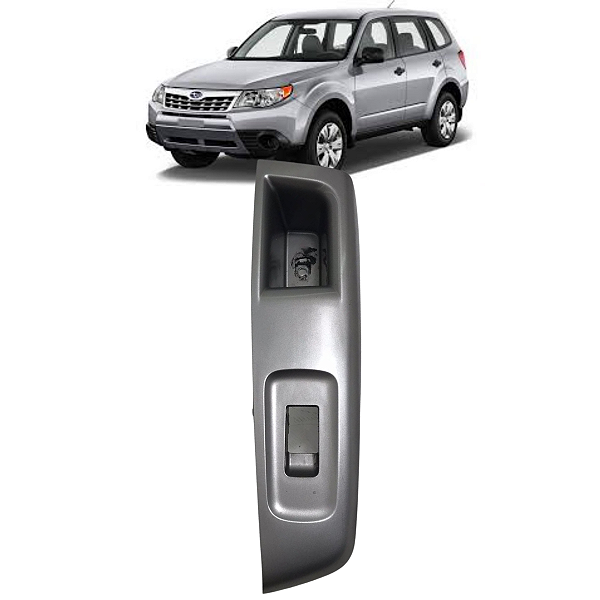 Moldura Botão Vidro Dianteiro Direito Subaru Forester 2012