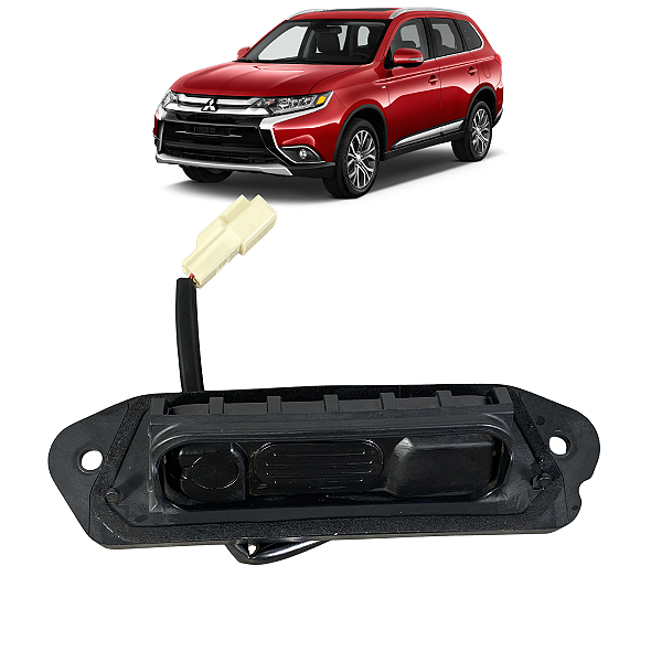 Puxador Tampa Traseira Outlander 2014 2015 2016 2017 a 2020