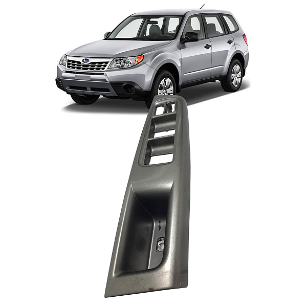 Moldura Botão Vidro Dianteiro Esquerdo Subaru Forester 2012