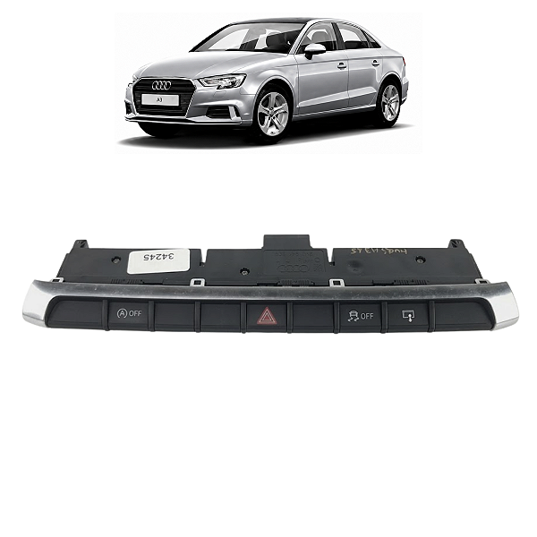 Comando Botão Painel Audi A3 2014 2015 2016 2017 2018 2019
