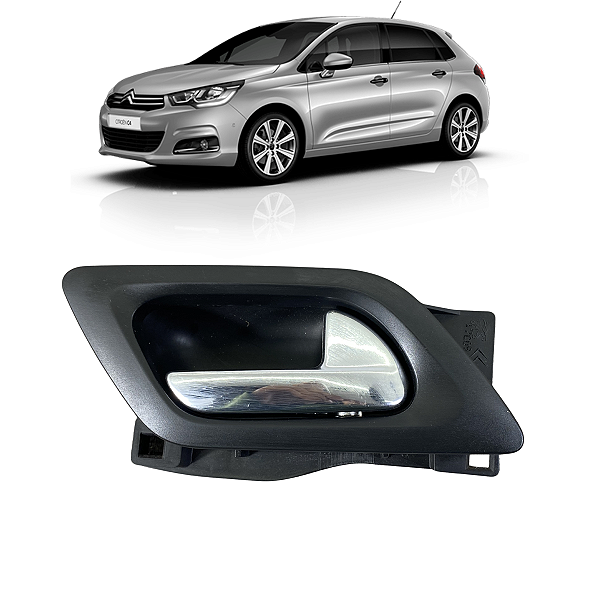 Maçaneta Interna Direita Citroen C4 2007 2008 2009 a 2013