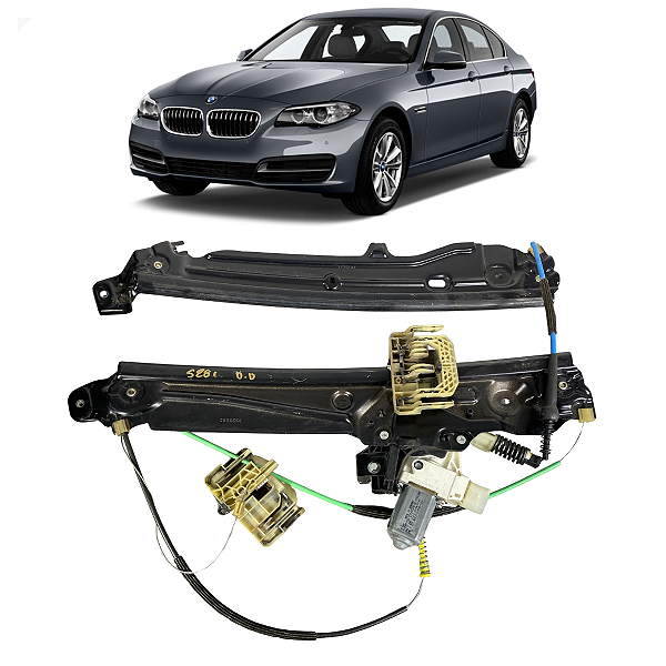 Maquina De Vidro Dianteiro Direito BMW Serie 5 528i 2013