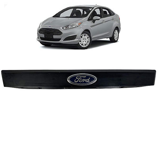 Moldura Tampa Traseira Ford Fiesta 2008 2009 2010 a 2014