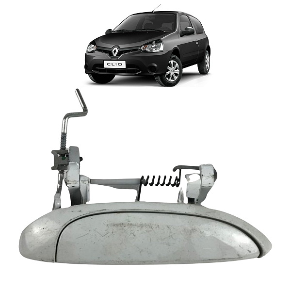 Maçaneta Porta Dianteira Direita Renault Clio 2008 2009 2010