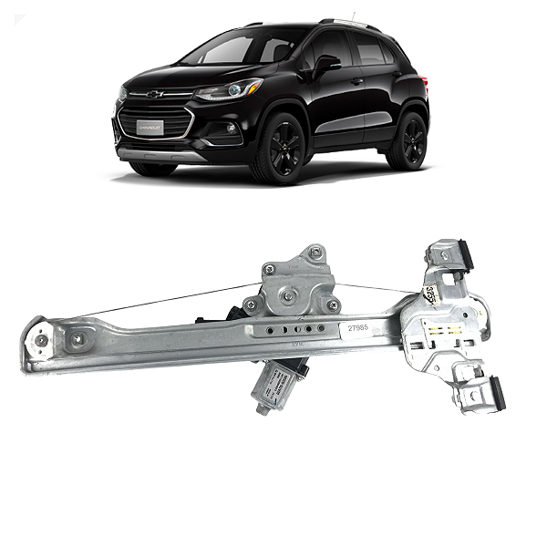 Máquina Vidro Traseira Direita Chevrolet Tracker 2017 a 2019