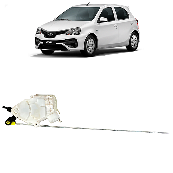 Trava Elétrica Traseira Toyota Etios 2014 2015 2016 a 2020