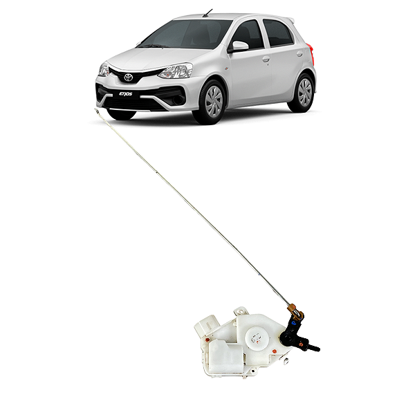 Trava Elétrica Traseira Direita Etios 2014 2015 2016 a 2020