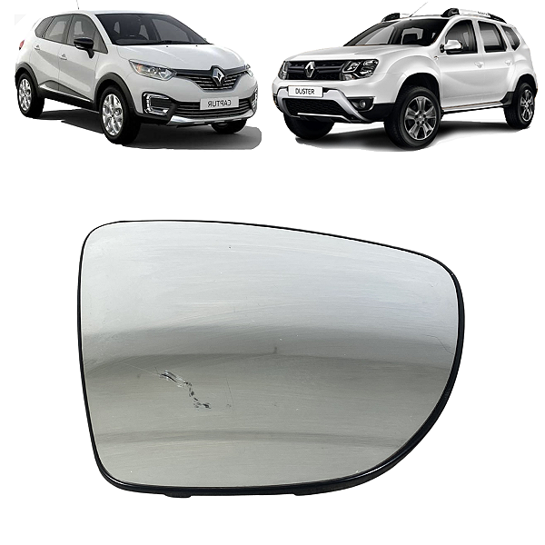 Lente Retrovisor Direito Renault Captur Duster 2017 a 2021