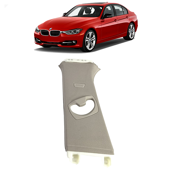 Moldura Coluna Central Esquerda BMW Serie 3 320i 2013 2014