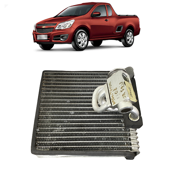 Radiador Ar Frio Chevrolet Montana Conquest 1.4 2008 2009