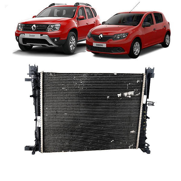 Radiador Renault Duster Sandero 1.6 2.0 2017 2018 2019 2020