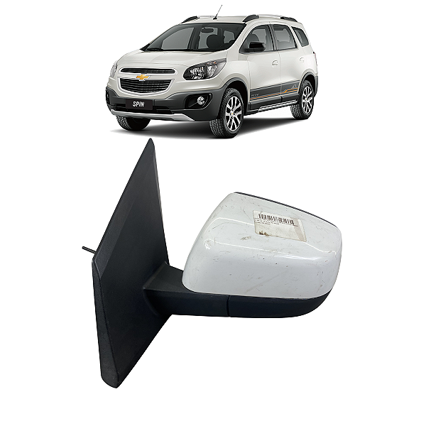 Retrovisor Esquerdo GM Spin 2012 2013 2014 2015 Detalhe