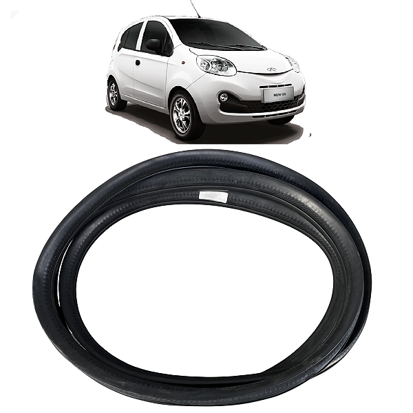 Borracha Vedação Porta Dianteira Direita Chery New QQ 2018