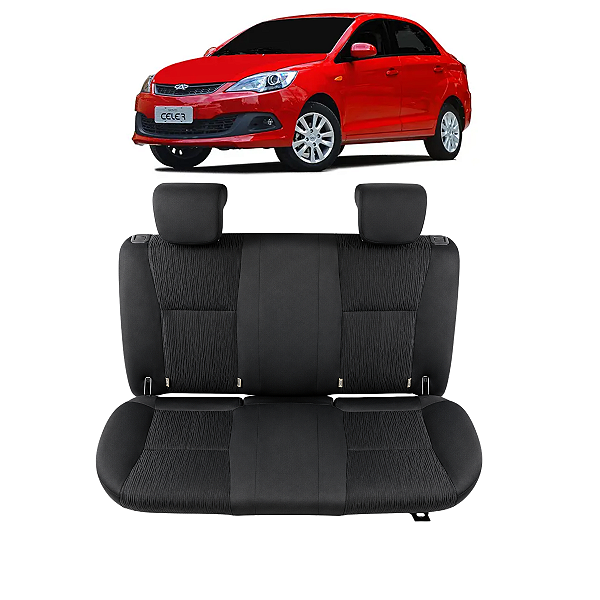 Banco Traseiro Chery Celer 1.5  2013 2014 2015 Detalhe