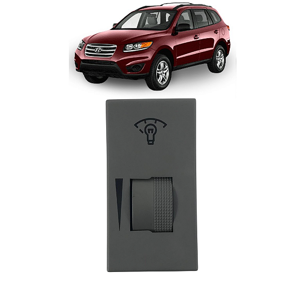 Botão Regulagem Luz Interna Hyundai Santa Fe 2009 a 2012
