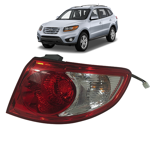Lanterna Direita Hyundai Santa Fe 2006 2007 2008 a 2010