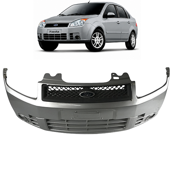 Parachoque Dianteiro Ford Fiesta Sedan 1.0 2008 2009 2010